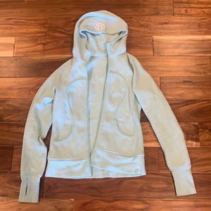 Light blue lulu lemon jacket!